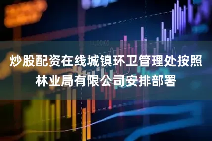 炒股配资在线城镇环卫管理处按照林业局有限公司安排部署